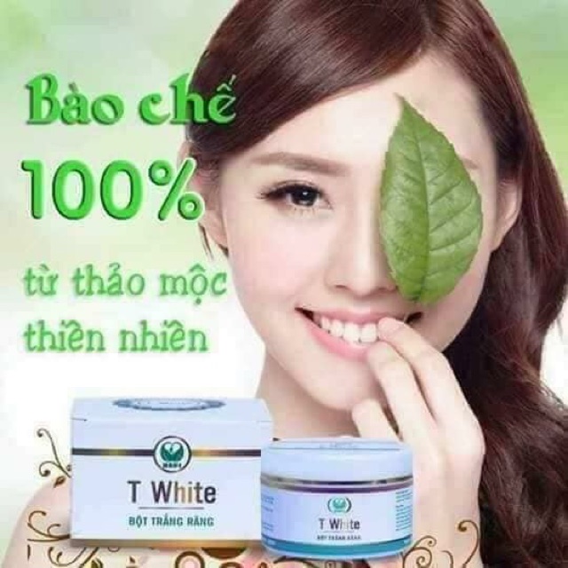 Bột trắng răng t white