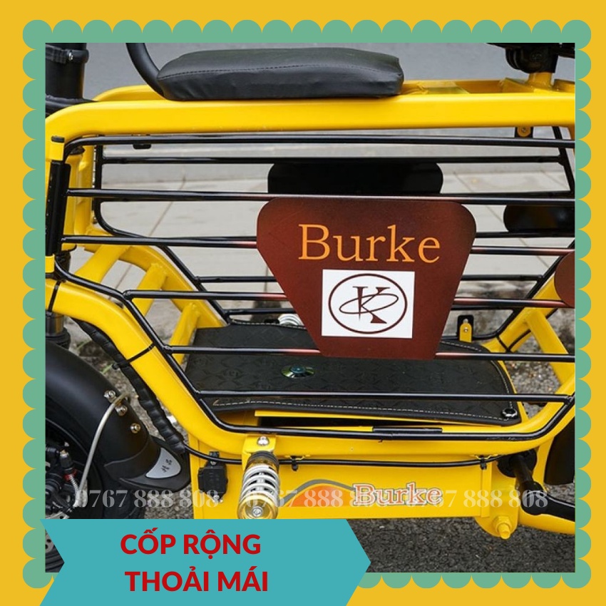 Xe điện Burke 2023 💥 💥 Pin lithium cao cấp - Hàng loại 1 - Có sẵn tại Hà Nội