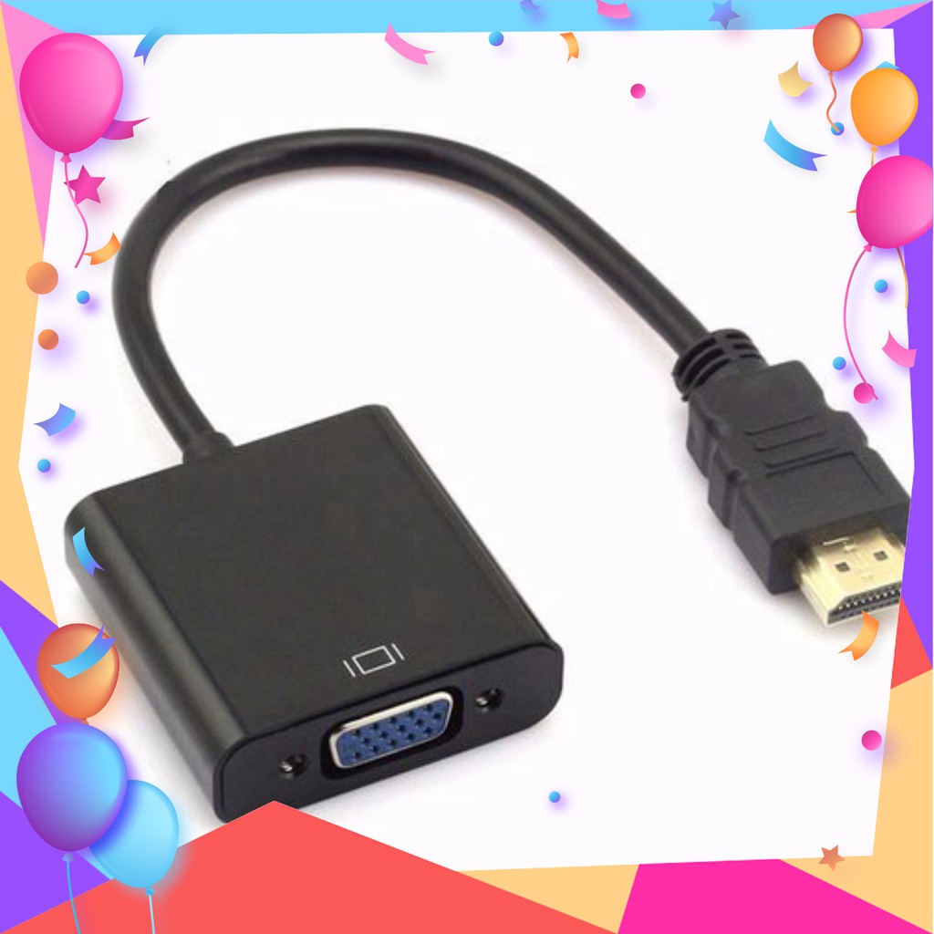 Cáp chuyển đổi HDMI sang VGA HDMI To VGA Adapter -DC377