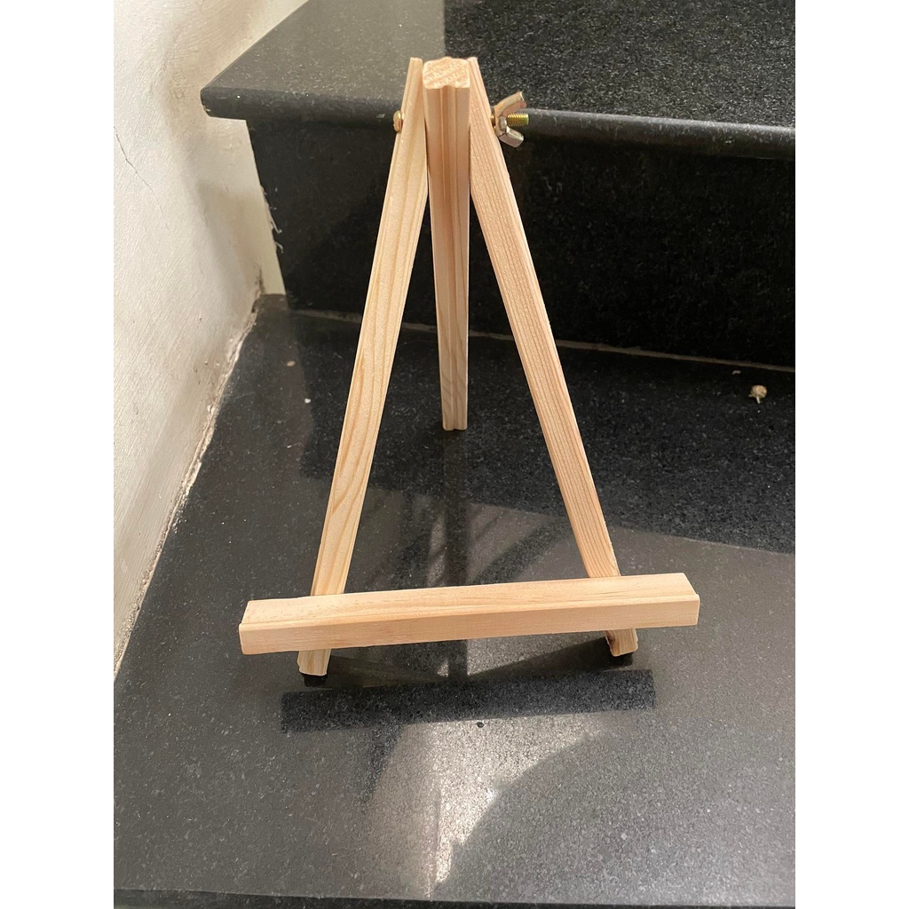 giá gỗ ba chân 18x23