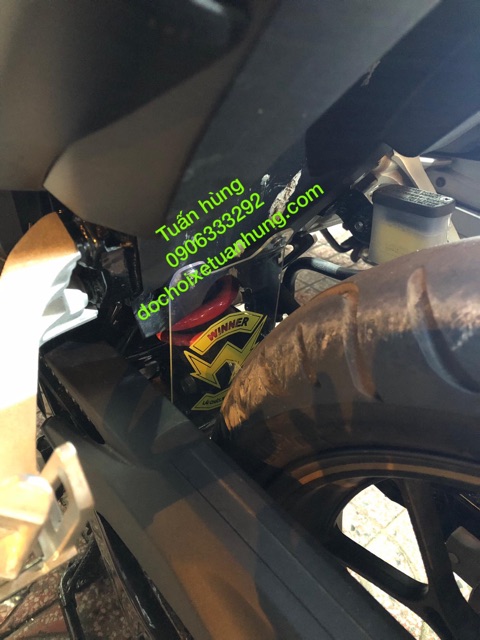 Mica Che Phuộc  Winner v1/v2/v3/ex150/ex155 - chắn bùn phuộc sau - chắn bùn xe máy