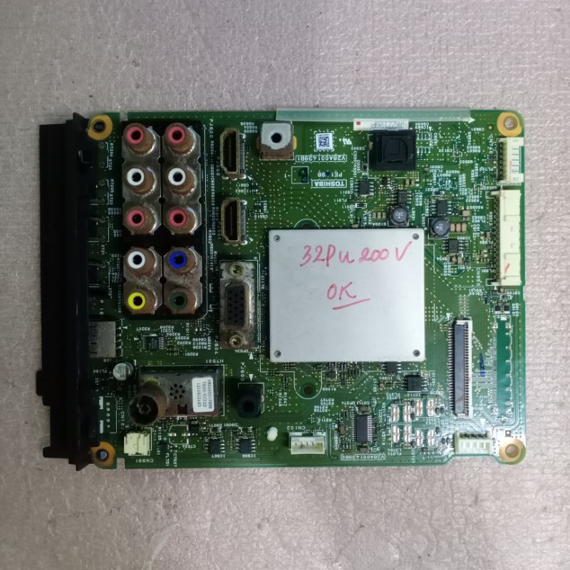 Bo mạch tivi Toshiba 32PU200V,bo xử lý, khiển, nguồn, mắt nhận
