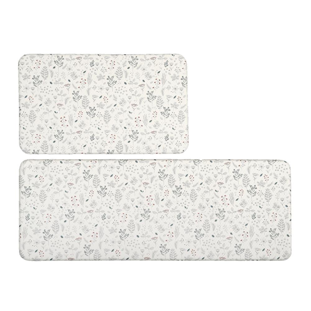 HOMEBASE HLS Thảm đa năng lót sàn lau chân phòng tắm Hàn Quốc 44x75cm màu xám