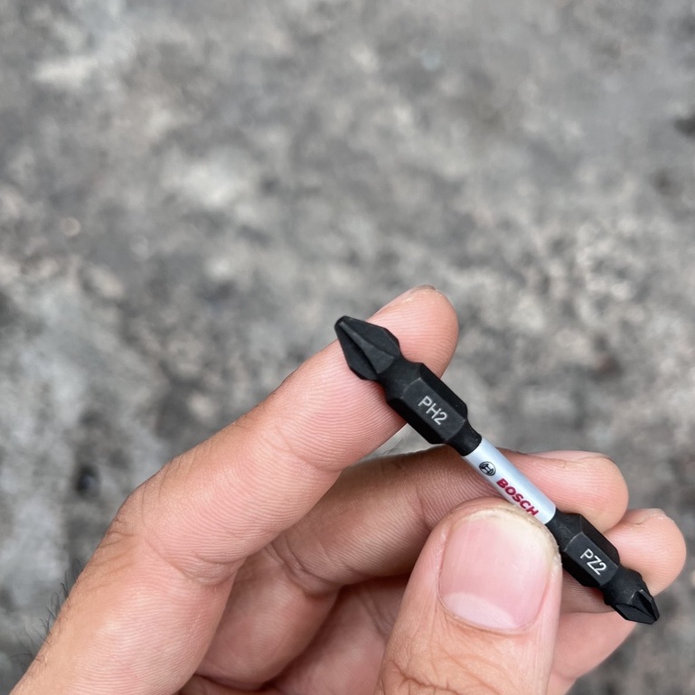 Mũi Vít BOSCH Hai Đầu Bake Ngắn PH2- Pz2 - 65mm