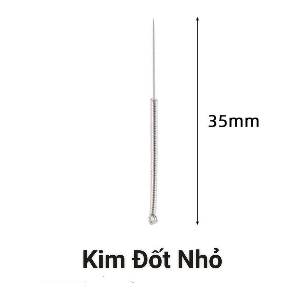 Đầu kim đốt nốt ruồi, Đầu kim to, đầu lắp kim máy 5in1, máy đốt mini...