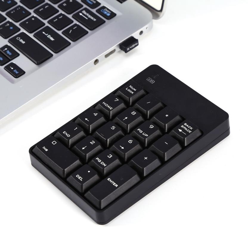 Bàn Phím Số Không Dây Kết Nối Usb 2.4Ghz | BigBuy360 - bigbuy360.vn