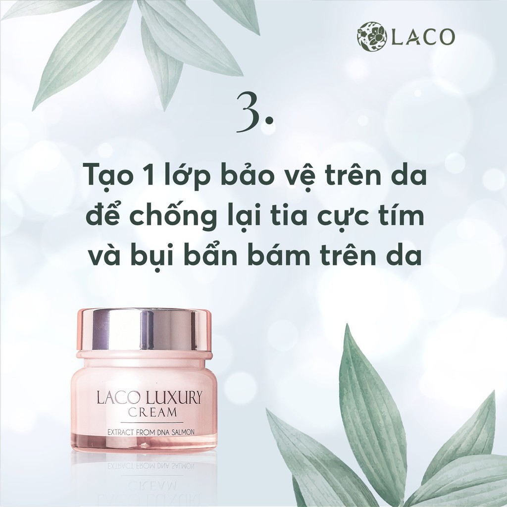 Kem dưỡng da Laco Luxury Cream, kem ngày chống nắng, bật tone da, làm mờ nám và chống lão hóa 30gram - LAVAHA SHOP | BigBuy360 - bigbuy360.vn