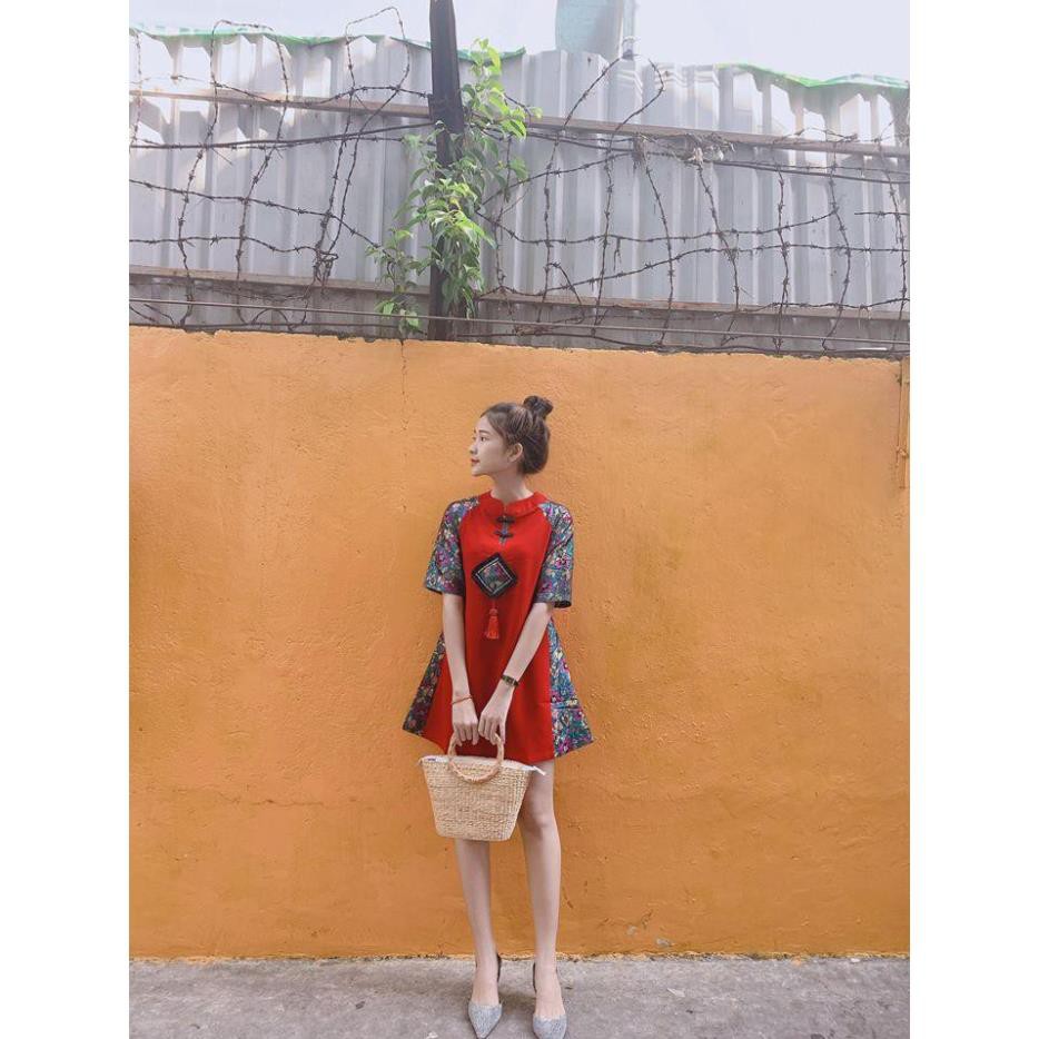 Áo dài gấm cách tân xinh hết nấc | BigBuy360 - bigbuy360.vn