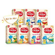 Bột Ăn Dặm Nestle Cerelac đủ vị 200g