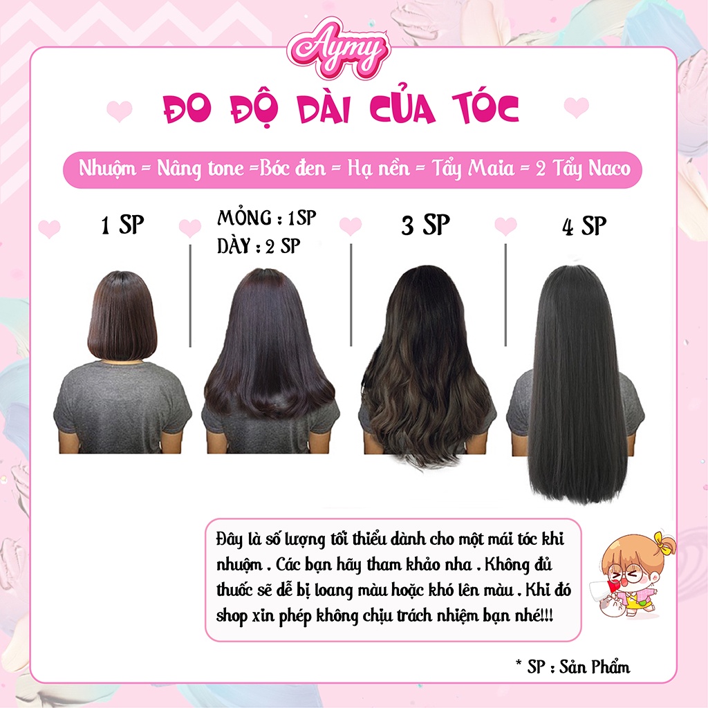 Thuốc Nhuộm Tóc Màu NÂU CAM ĐẤT Không Tẩy | Chuẩn Chính Hãng Tại Nhà Aymy