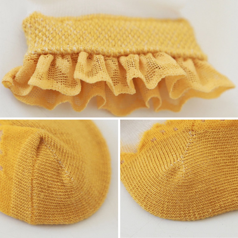 Vớ ren lưới thoáng khí xinh xắn dễ thương cho bé gái 1-3 tuổi