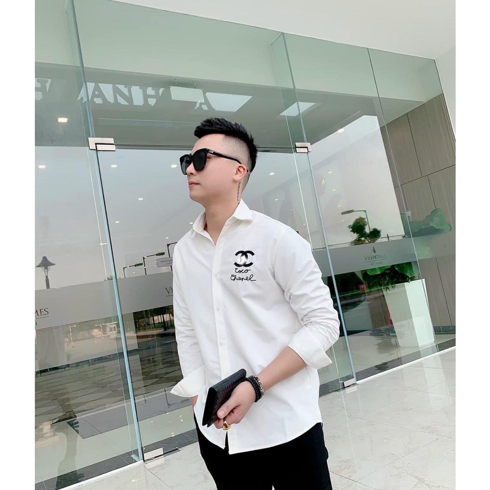 Áo sơ mi nam mềm mịn không nhăn cao cấp họa tiết thời trang đẳng cấp M34