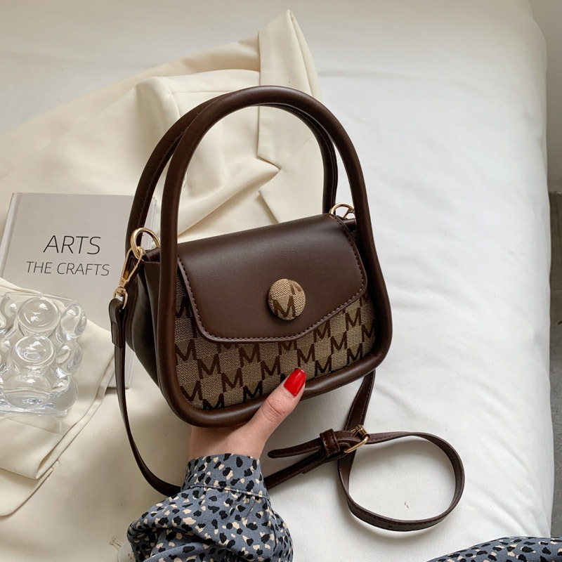 Túi đeo chéo hình vuông nhỏ thời trang mùa thu cho nữ 2021