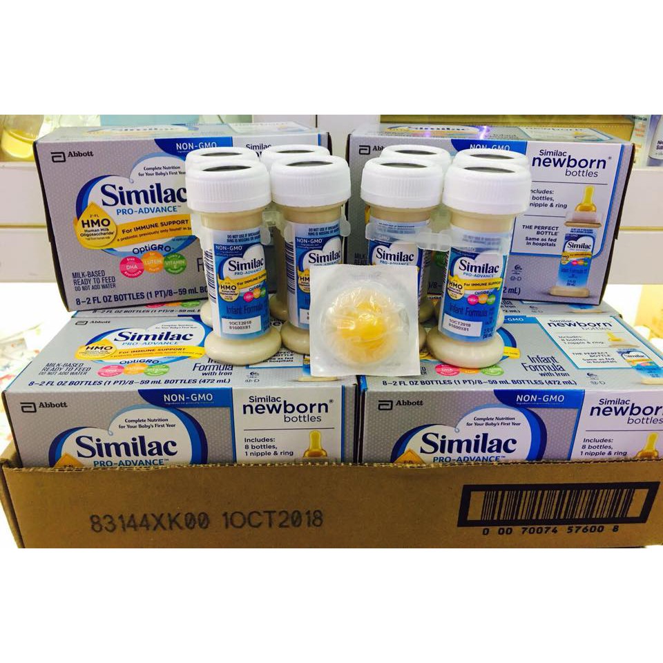Sữa nước Similac pro advance lốc 8 chai 59ml