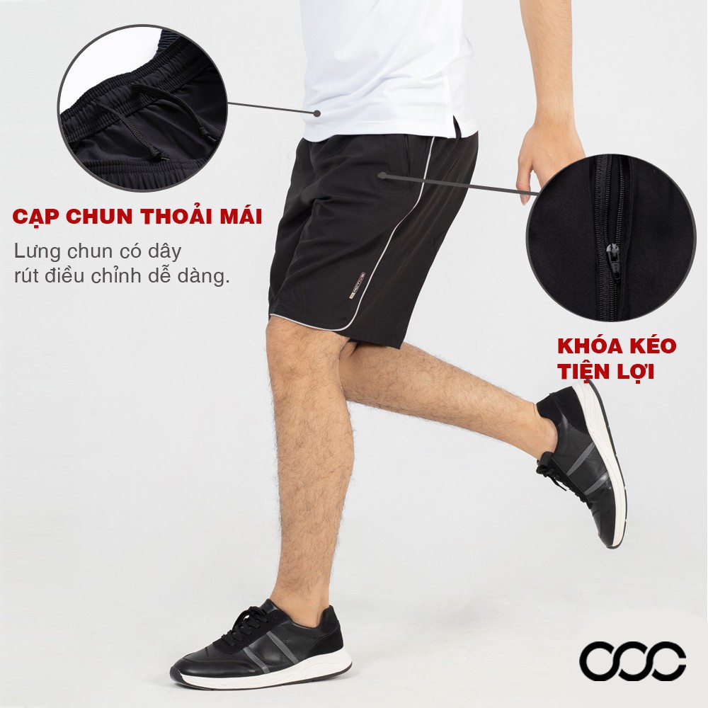 Quần đùi gió, Quần short nam dáng thể thao mặc ở nhà, đi chơi mát mẻ thoải mái mã QGio-01