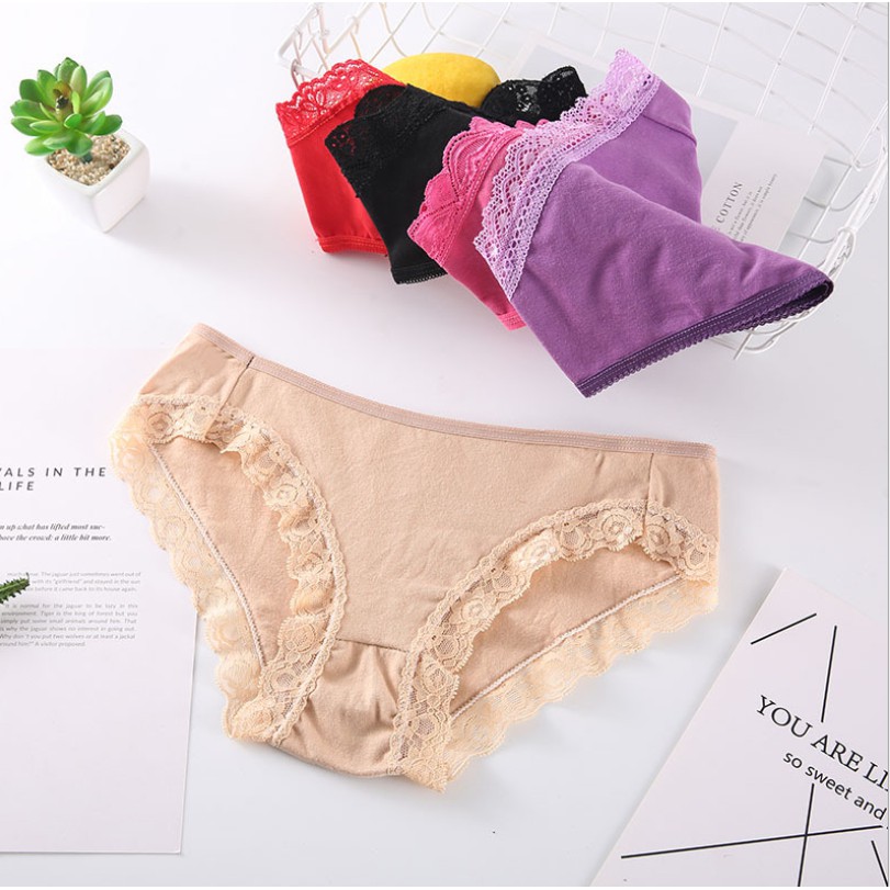 Quần Lót Ren Hoa Thiết Kế Đáng Yêu Cho Nữ | BigBuy360 - bigbuy360.vn
