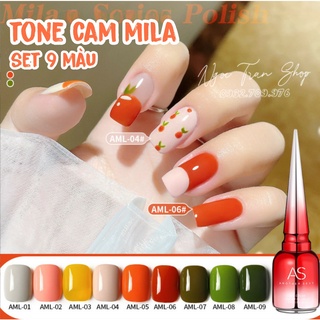 Sơn Gel AS RED | Mã  AML | Vàng Xanh