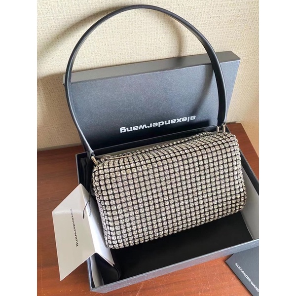 Túi kẹp nách alexwang đính đá full box video shop quay