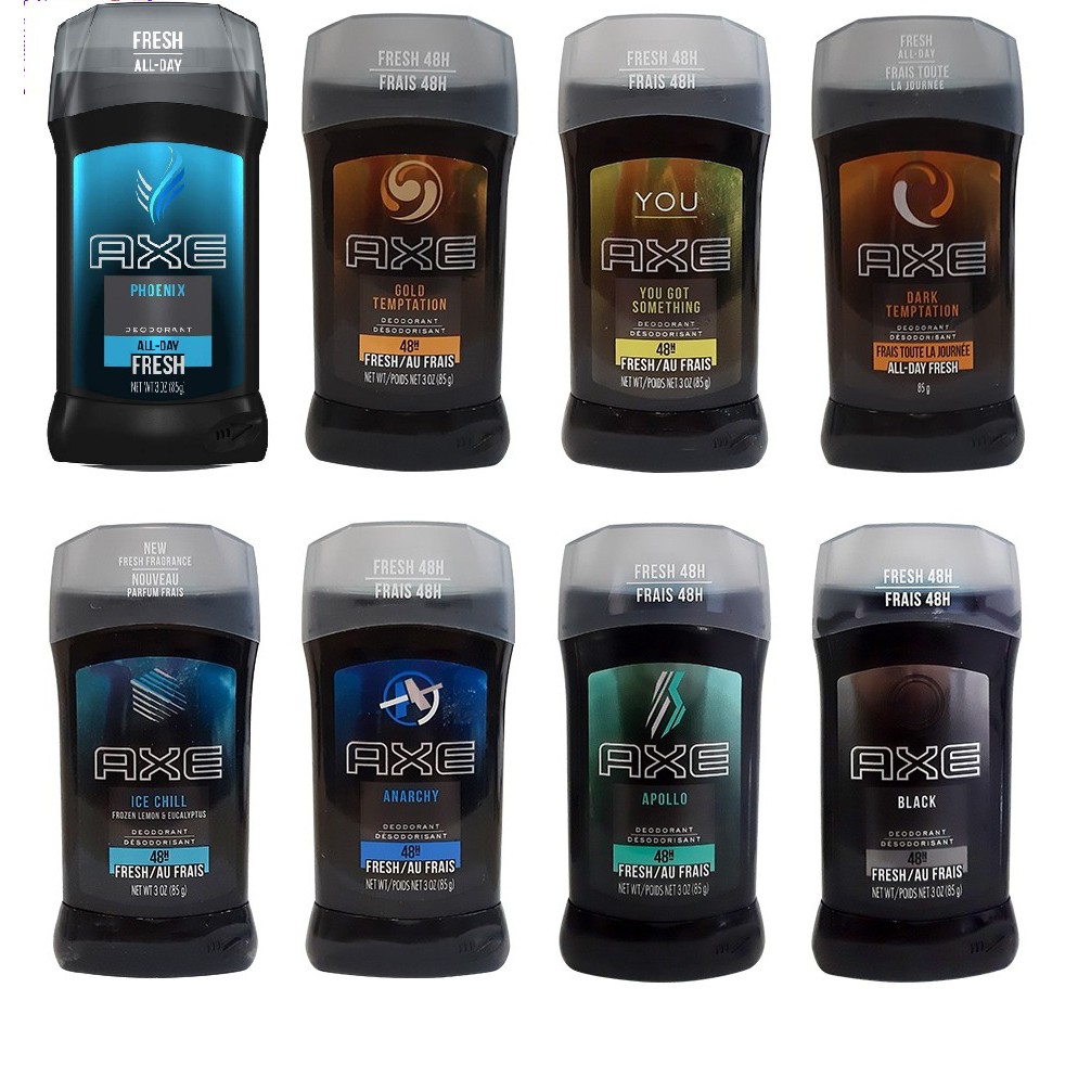 Lăn sáp khử mùi nam dạng sáp Axe Anti-Perspirant & Deodorant Stick All-Day Fresh 85g (Mỹ)