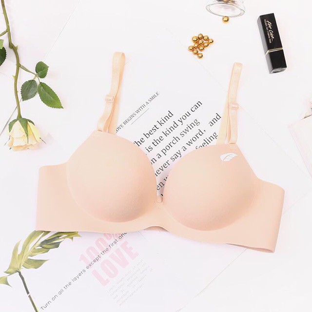Áo Lót A01 Không Gọng Nâng Ngực Đệm Dày Xuất Hàn Siêu Siêu Đẹp Hot trend giá tốt