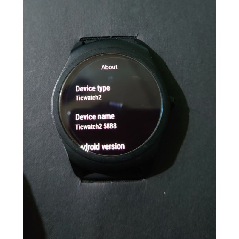 Đồng hồ thông minh smartwatch Mobvoi Ticwatch 2 Sport hàng fullbox đã qua sử dụng màu đen