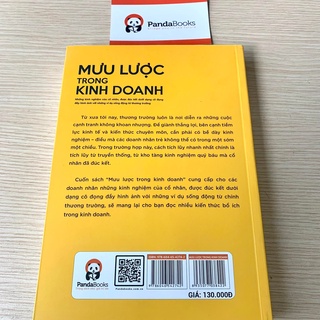 Sách PANDABOOKS Mưu Lược Trong Kinh Doanh