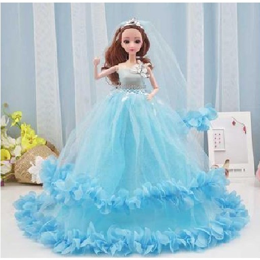 Búp bê Barbie cô dâu thế hệ mới-100% Nhựa nguyên sinh