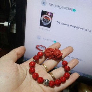 Vòng tay san hô đỏ thiết kế