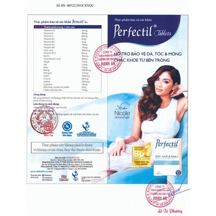 Viên Uống Bổ Sung Vitamin và Khoáng Chất Cho Da, Tóc, Móng Vitabiotics Hộp 30 Viên | BigBuy360 - bigbuy360.vn