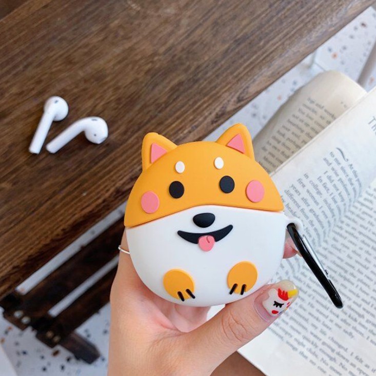 Ốp Airpods hình Chó Cute