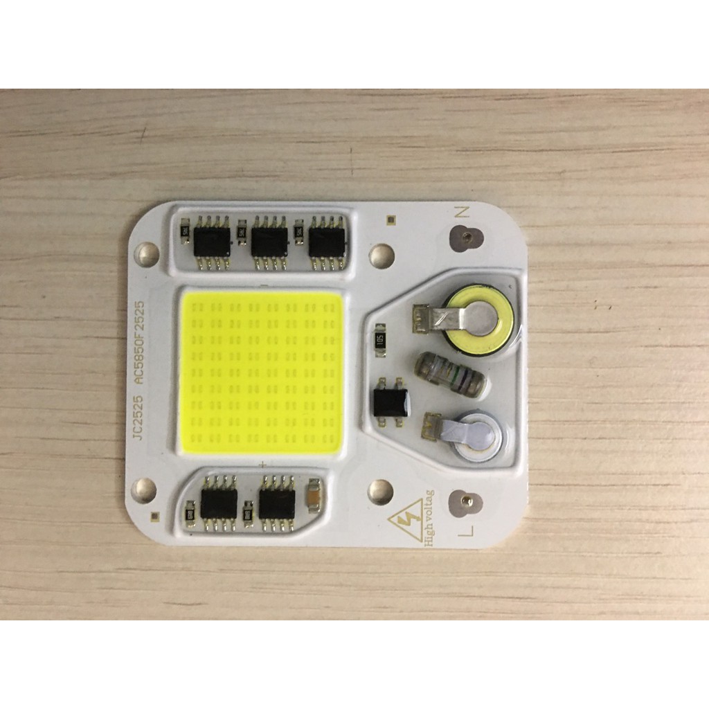 Tim led không dùng nguồn ngoài DOB 50w loại siêu sáng , chống sét