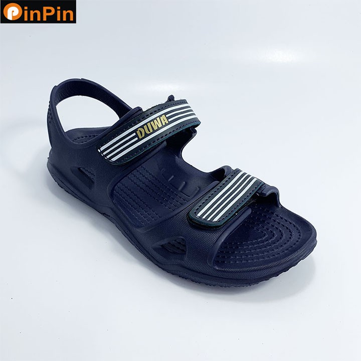 Sandal nam quai ngang đúc PinPin chất liệu eva nhẹ đế chống trơn trượt siêu bền_dw089