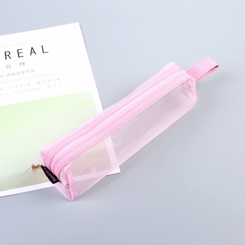 Túi Lưới Đựng Bút Trong Suốt Cỡ Lớn Tiện Dụng Cho Gia Đình / Văn Phòng