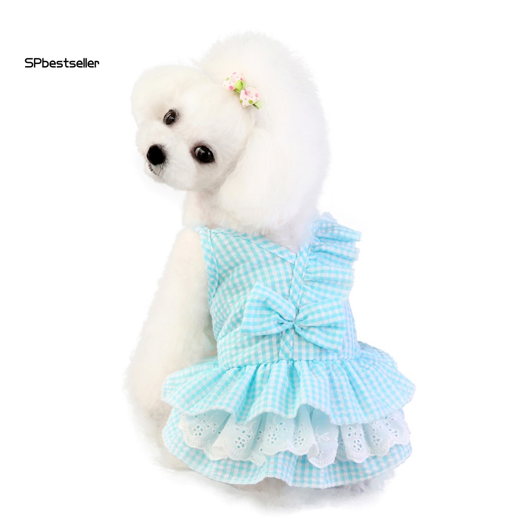 Đầm Tutu Siêu Mềm Đính Nơ Đáng Yêu Cho Thú Cưng