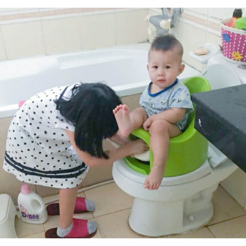 Bô cho bé ,Bô Boom Potty vệ sinh cho bé từ 7 tháng đến 4 tuổi