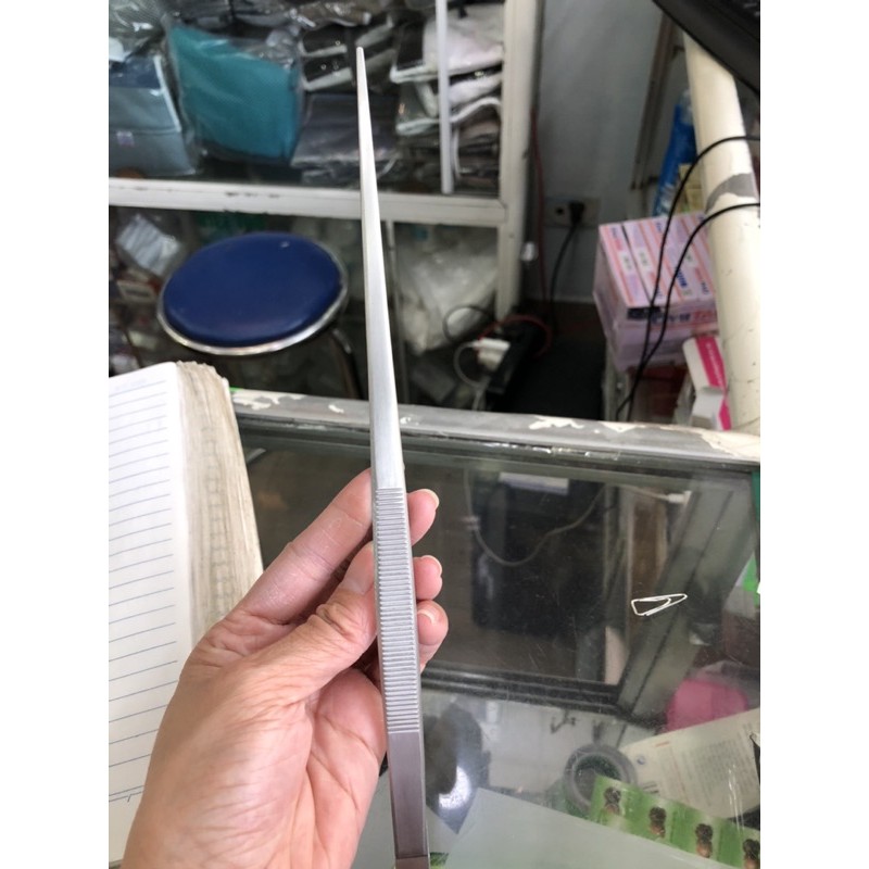 NHÍP NỈA GẮP CỠ ĐẠI 30cm 25CM 20CM, Kẹp gắp đồ nướng - Nhíp dài thép không gỉ 30cm 25CM 20CM