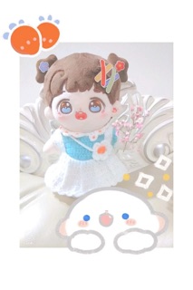 Dán má/ tóc cho doll (hàng sẵn)