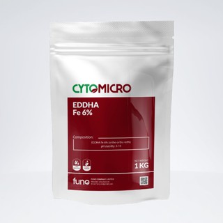 Phân bón vi lượng sắt EDDHA Fe 6% chelate cho thủy canh CYTOMICRO EDDHA Fe 6%