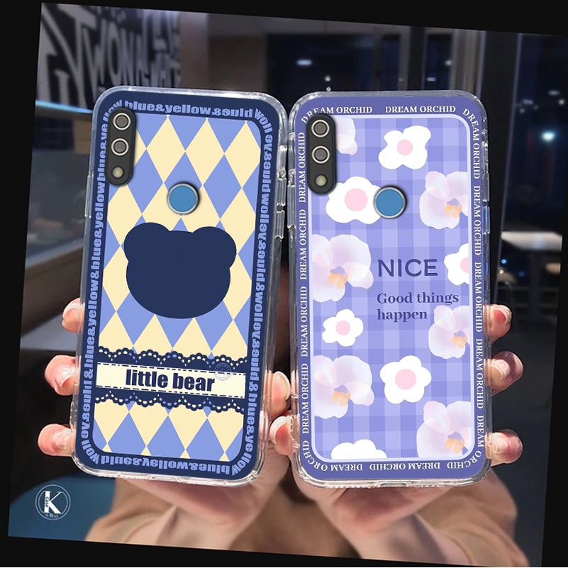 Ốp lưng Vsmart Star / Star 3 / Star 4 / Star3 / Star4 trái tim bền hình gấu cute cá tính thể thao đẹp