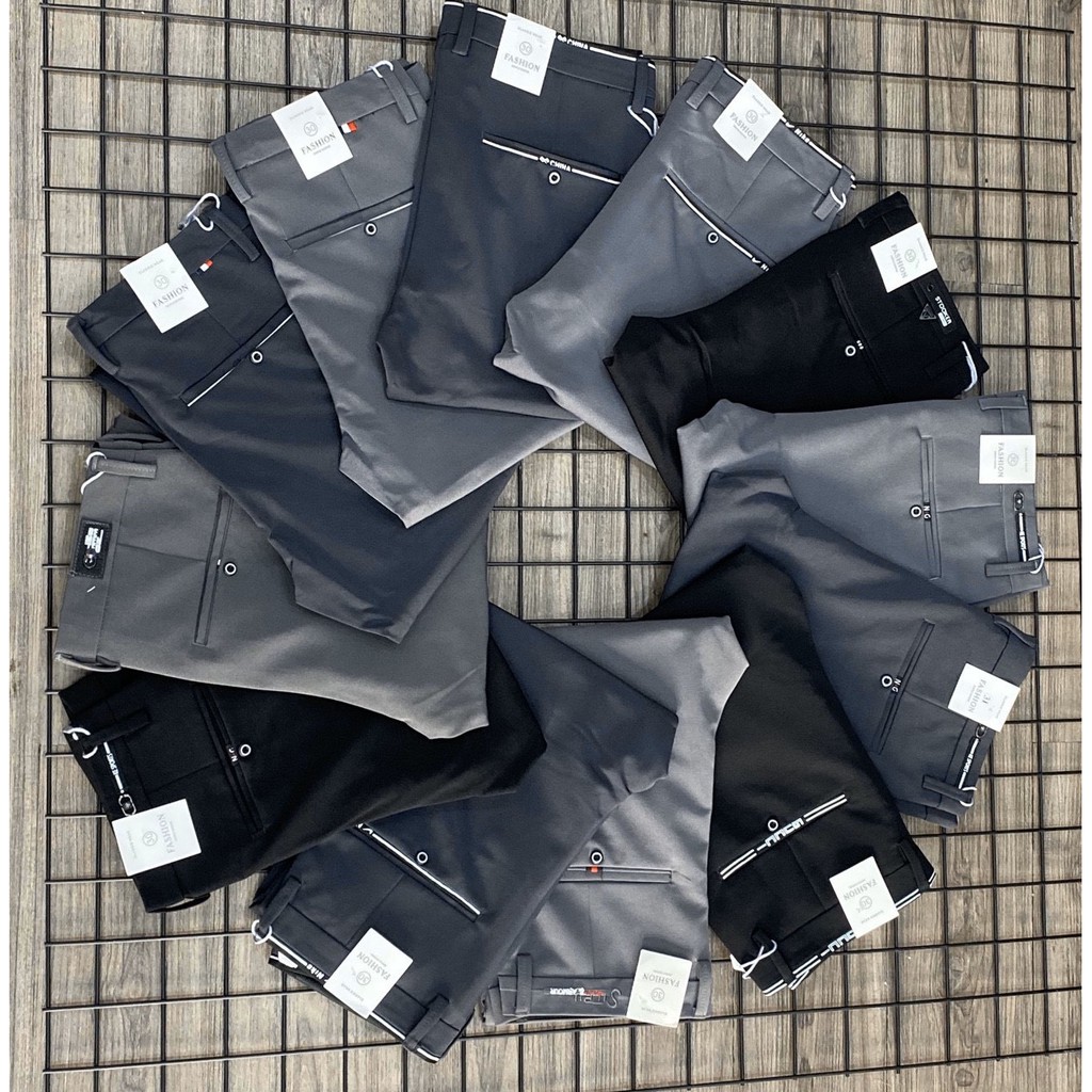 (Ảnh thật) Quần tây âu nam hàng quảng châu cao cấp hàng xịn vải đẹp trẻ trung