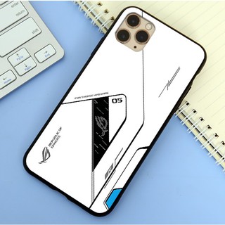 Ốp lưng kính cường lực iPhone 11 Pro Max - ROG Gaming