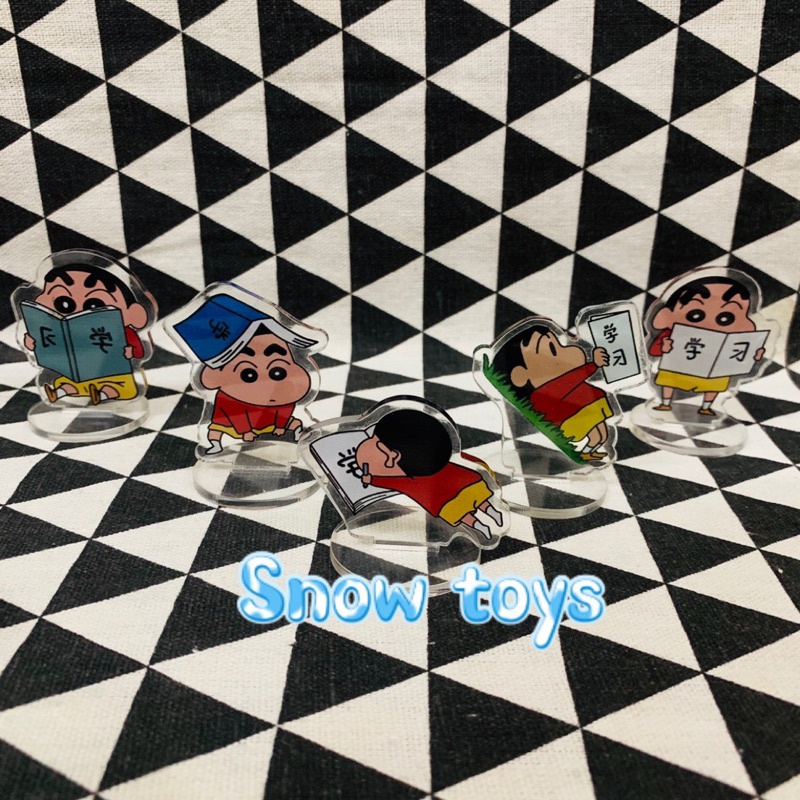 Mô Hình Tượng Standee Acrylic Mica Shin cậu bé bút chì - Nohara Shinnosuke Kazama Toru Sakurada Nene Sato Masao Bo