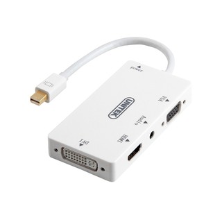 Cáp minidisplayport-> hdmi/dvi/vga/audio unitek y 6354