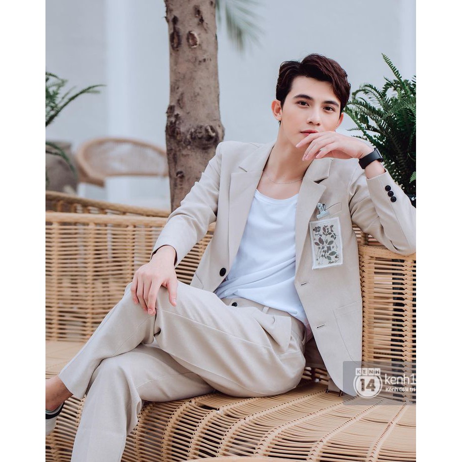 BLANKESPACE Áo Vest Kèm Phụ Kiện Tháo Rời Elio Vest Vải Cotton Sợi Chéo Đứng Form Thời Trang Nam Nữ Unisex