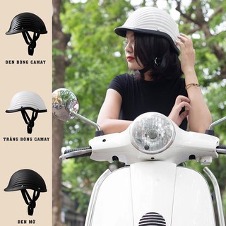 [Hot]Mũ bảo hiểm vỏ sò siêu cá tính đủ màu