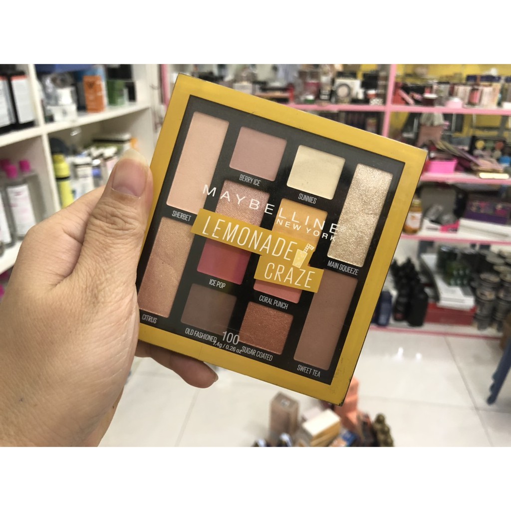 Bảng phấn mắt Maybelline Lemonade Craze Eyeshadow Palette