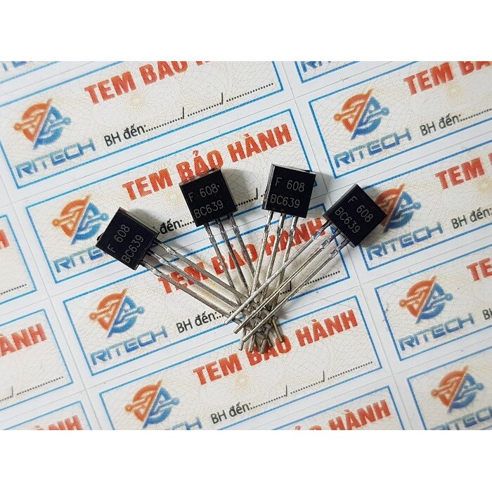 [Combo 10 chiếc] BC639, BC639B Transistor NPN 1A/80V TO-92