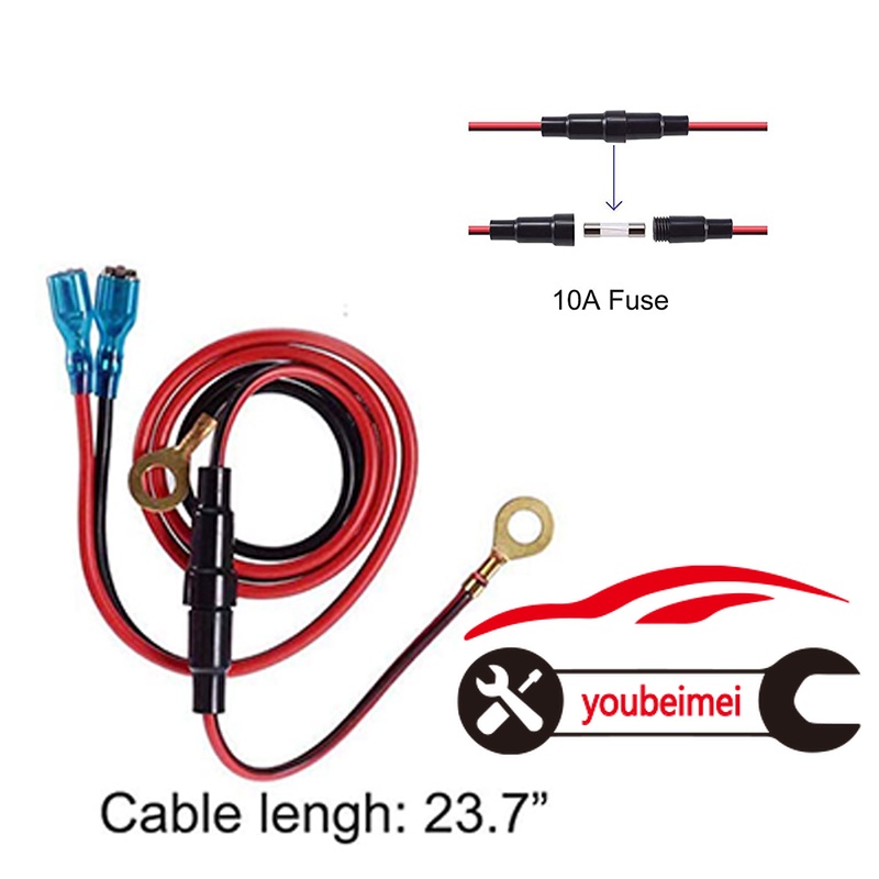 1 Tẩu Sạc Nhanh USB 3.0 12V 24V Có Công Tắc Hiển Thị Điện Áp Cho Xe Hơi / Xe Máy / Xe Tải RV