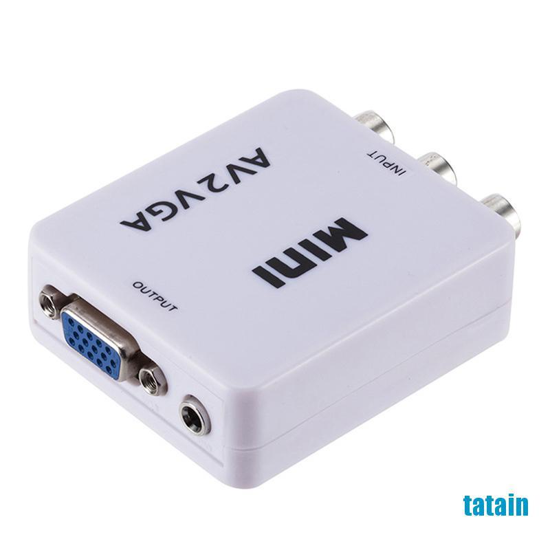 Bộ chuyển đổi video từ Av Rca sang Vga Hd 1080p chuyên dụng