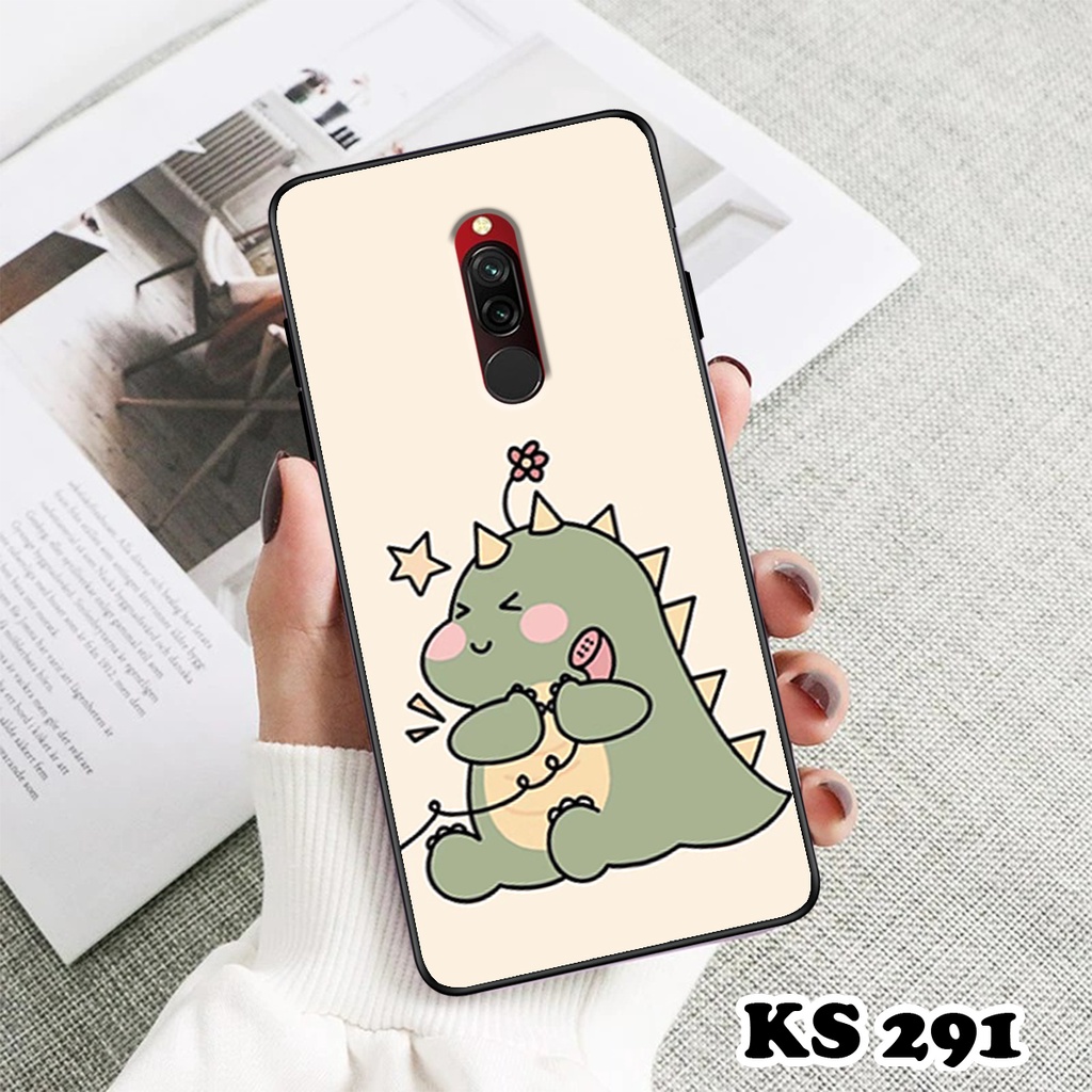 Ốp lưng Xiaomi Redmi 7 - Redmi 7A - Redmi 8 - Redmi 8A - Ốp in hình khủng long,dinosaur dễ thương